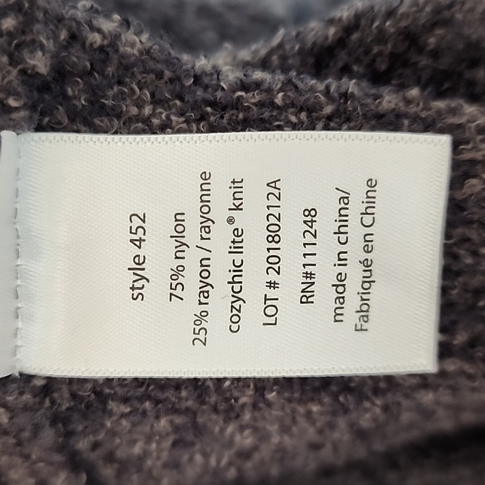 Barefoot Dreams CozyChic Lite Open Front Long Sleeve Cardigan - Picture 11 of 11